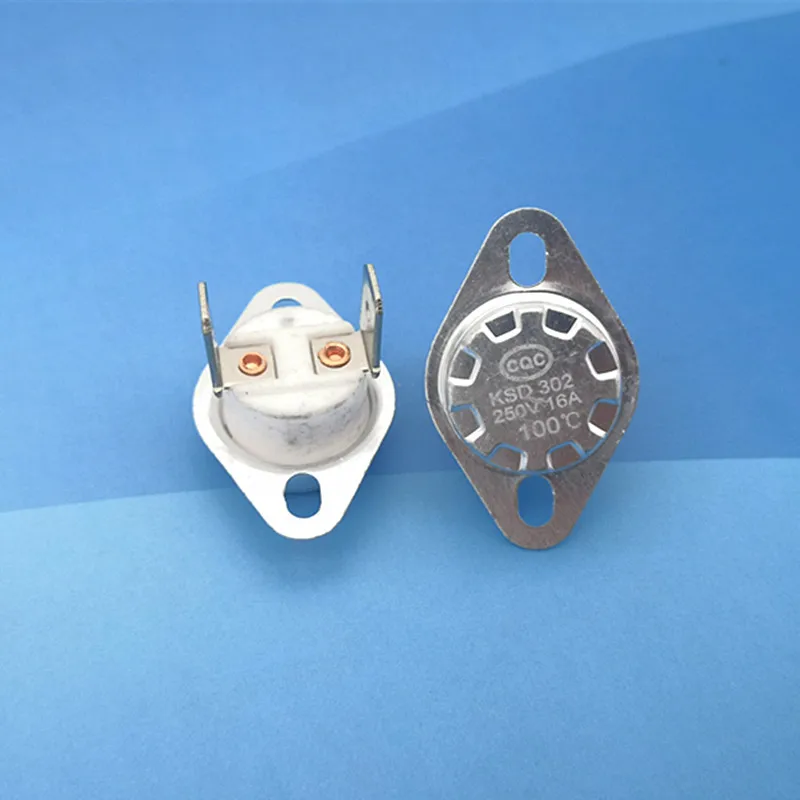 (10 шт./лот) KSD302 NC термостат переключатель температуры нормально закрытый 40