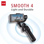 ZHIYUN Smooth 4 Ручной Стабилизатор ZHIYUN, 3-осевой стабилизатор для смартфона iPhoneHUAWEISamsung