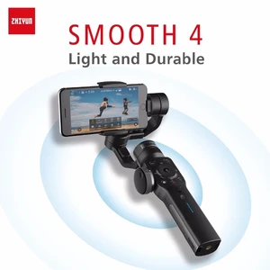 ZHIYUN Smooth 4 Ручной Стабилизатор ZHIYUN, 3-осевой стабилизатор для смартфона iPhoneHUAWEISamsung