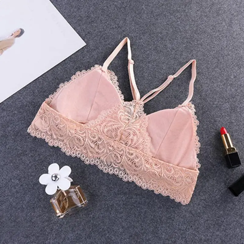 Женские Летние бесшовные бюстгальтеры кружевной Y-образный бюстгальтер на
