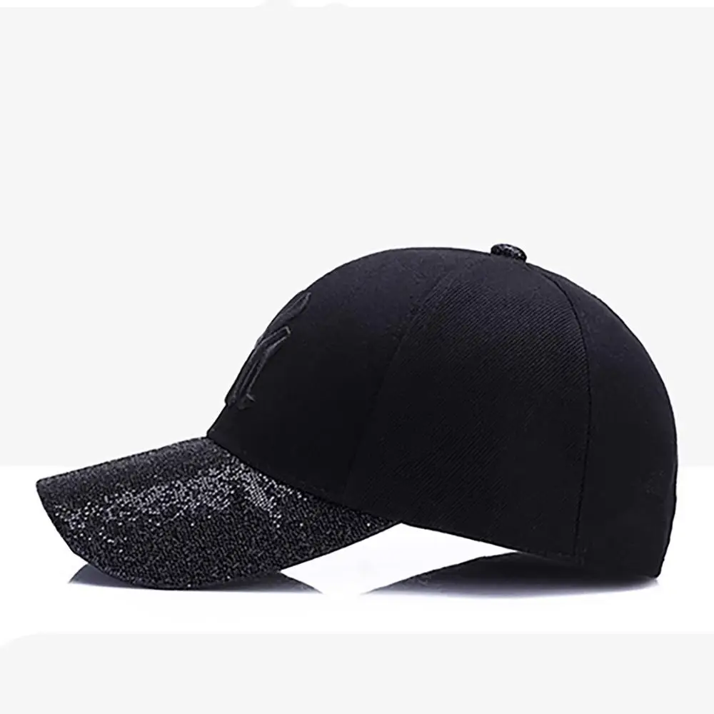 Бейсболка унисекс с вышивкой блестками и сеткой | Аксессуары для одежды