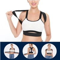 s xxxl adjustable clavicle posture corrector upper back shoulder lumbar support belt corset posture correction for adult child