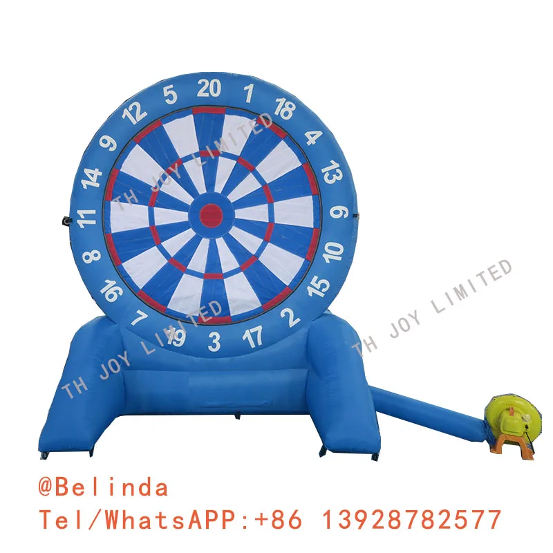 Бесплатная доставка по воздуху! 3 м двухсторонняя надувная Дротика настольная