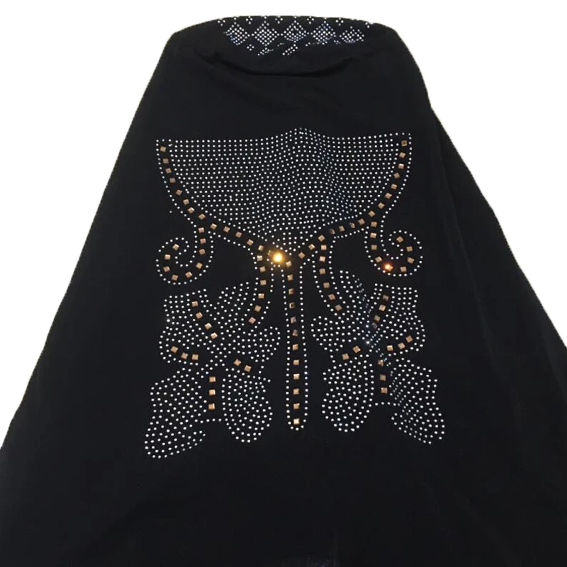 Цельный головной убор Amira Hijab Стразы мусульманский женский готовый к ношению