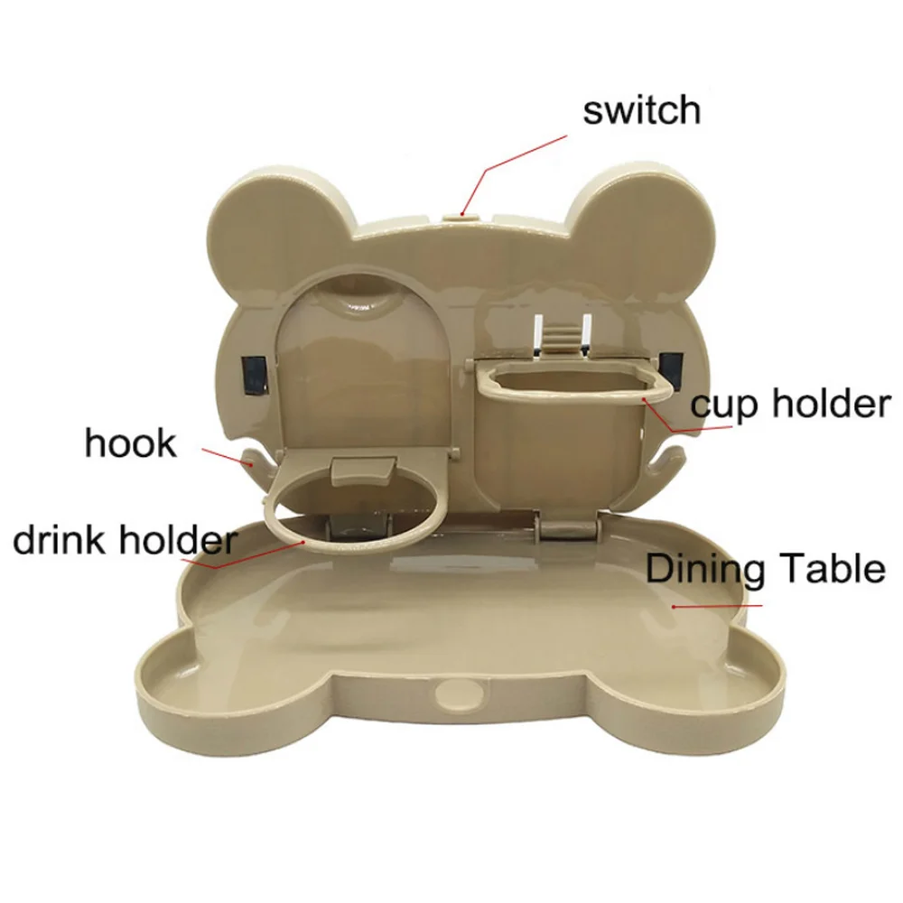 Складной автомобильный держатель для напитков мультяшный бутылок с водой