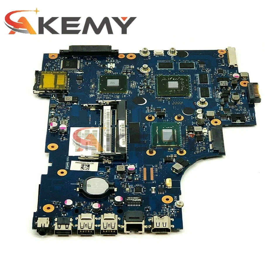 Akemy для Dell Inspiron 17R-5721 3721 5721 Материнская плата ноутбука VAW11 LA-9102P CN-0C2GJ2 0C2GJ2 SR0XL I5-3337U