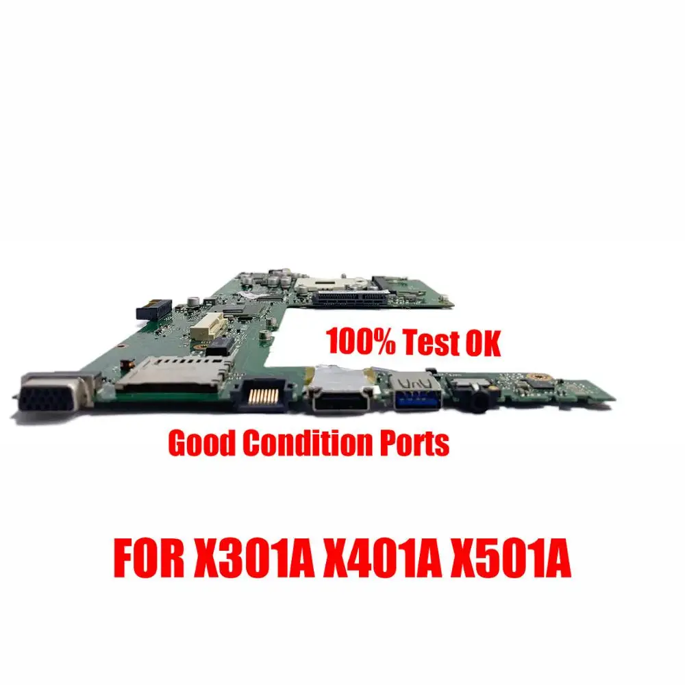 Материнская плата X301A X401A X501A для ноутбука ASUS материнская X401A1 ЦП HM76/HM70 Rev 2 0 |