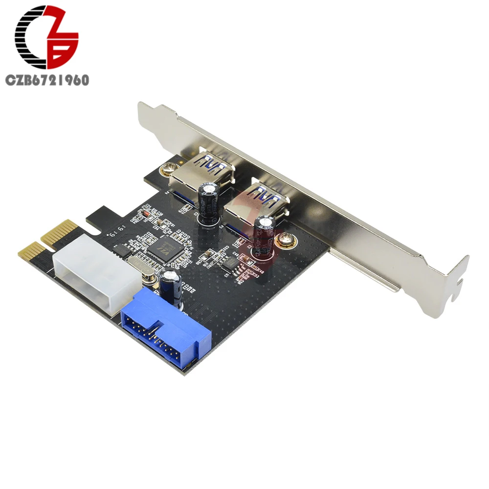 PCI Express USB 2 Порты 3,0 спереди Панель с помощью 4-контактных& 20-контактный Управление адаптер карт