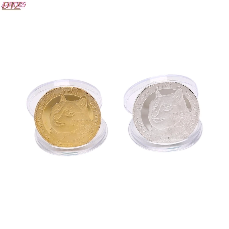 Памятная монета 1 шт. памятная голова собаки новый сувенир коллекционный подарок