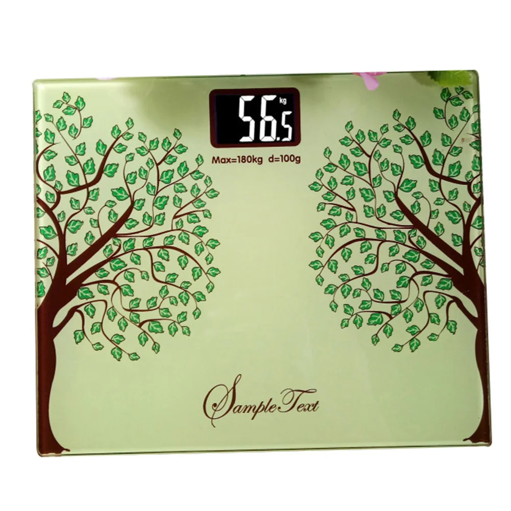 Мультипликационные светящиеся электронные весы анализатор жира в теле