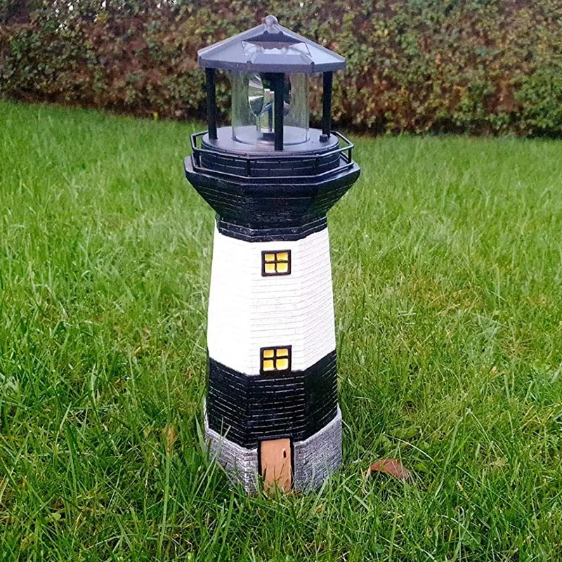 

Lighthouse Decorative Light Waterproof Solar Led Lighthouse Lamp-for Party Terrace Patio Pathway, Garden Outdoor
