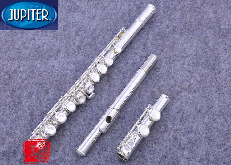 Тайваньский Юпитер с 16 закрытых отверстий ключ флейта из мельхиора