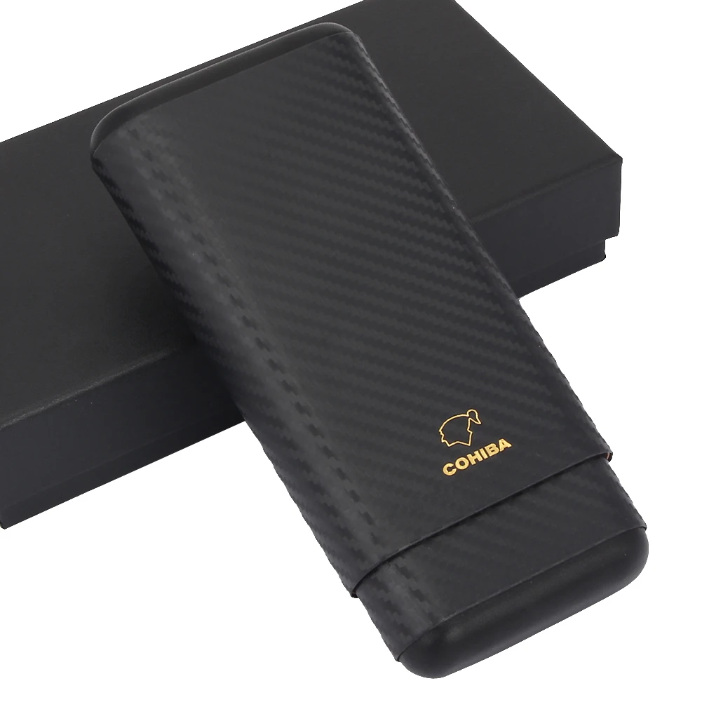 COHIBA Humidor Cigar Case 3 чехол для сигар коробка путешествий портативные аксессуары
