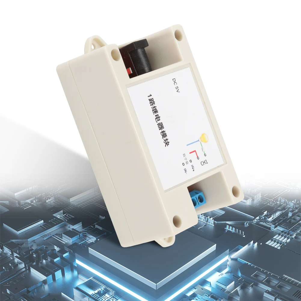 ESP8266 ABS 1 Channel WiFi Relay Module DC 5V-24V With Case Optical Coupling Isolation For ModBus Poll Support