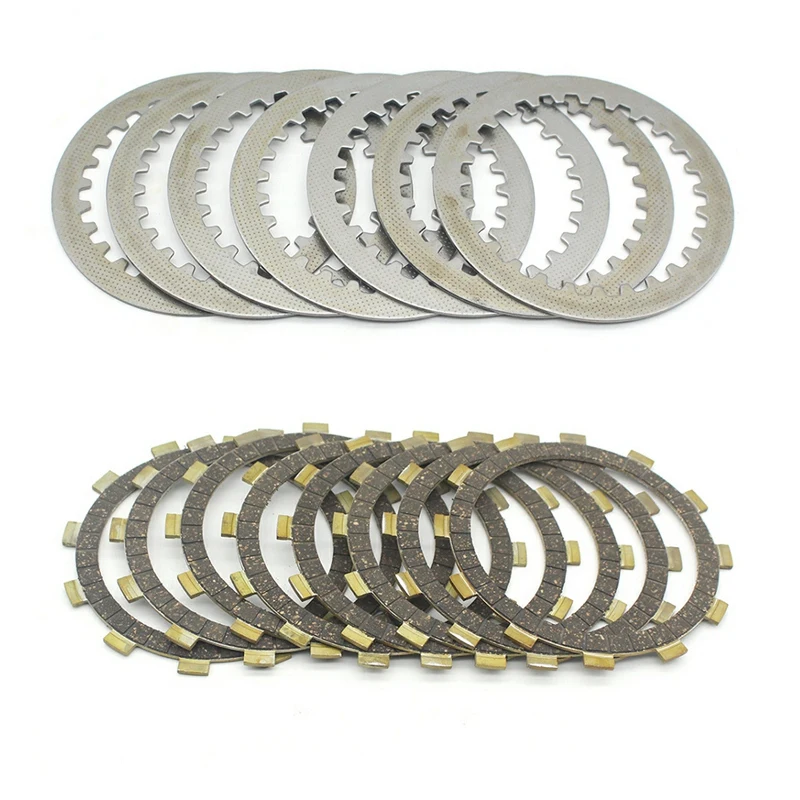 

Motorcycle Clutch Friction Plate Pressure Plate and Steel Plate Kit for Yamaha XJR400 XJ400 XJ600 FZ600