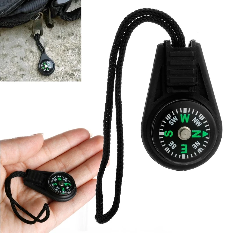 

Mini Zipper Pull Compass Backpack Bag Strap Charm Sport X7JD