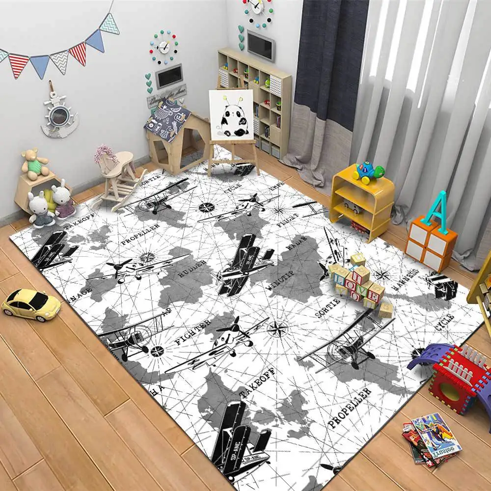 3D мультяшный аниме ковер модные домашние коврики для спальни мальчиков пикника