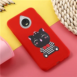 m Силиконовый чехол TRISEOLY с единорогом для Motorola Moto E4, европейская версия, чехол для телефона Moto E 4 Plus, ЕС, 3D мультяшная лошадь, оболочка, Funda - Цвет: m