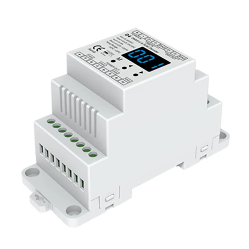 4CH * 5A 5-24VDC CV DMX декодер D4 4Ch цифровой трубочный дисплей направляющая DMX512 ШИМ