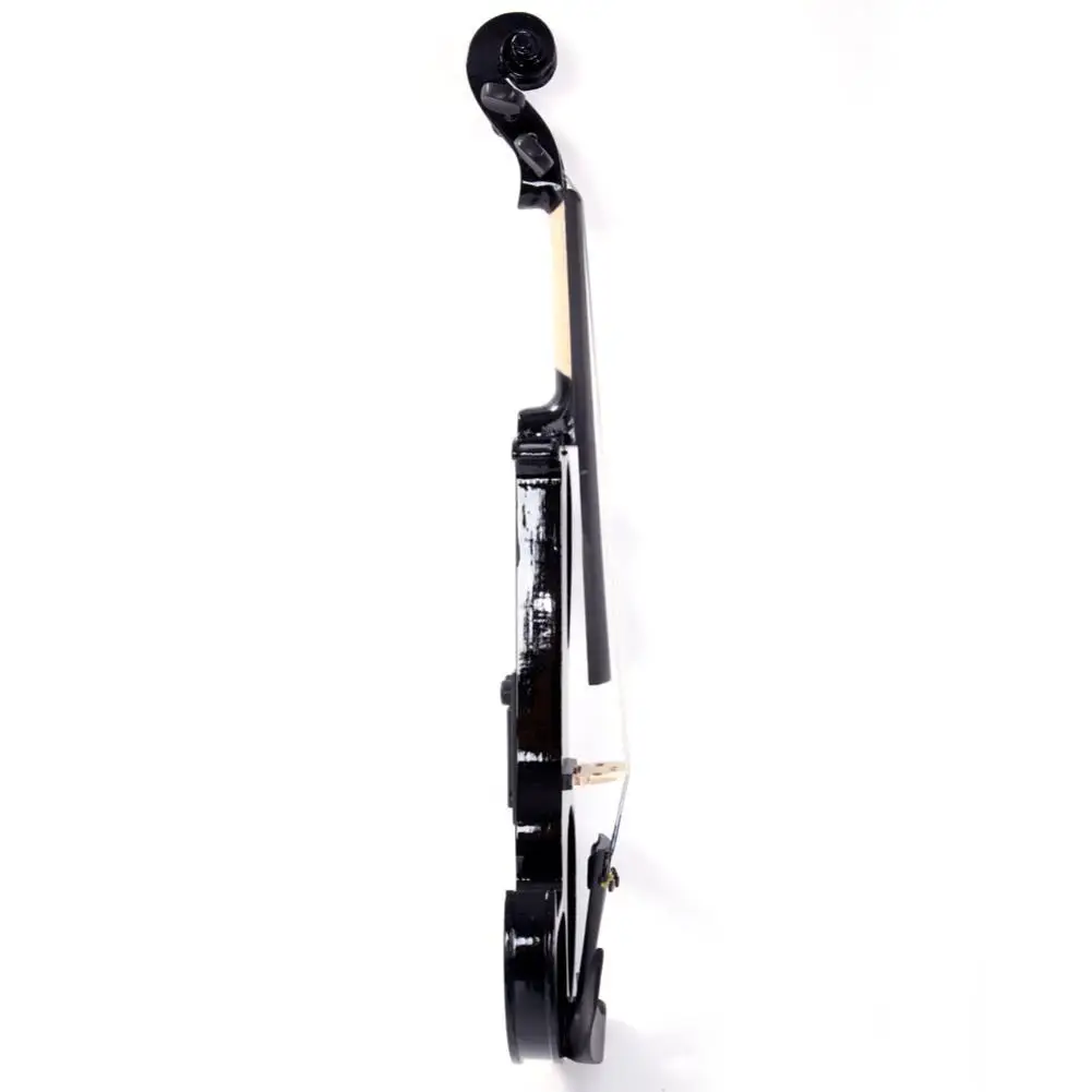 

4/4 High-grade 8 Pattern Electroacoustic Violin Kit (Case Bow Rosin) Black Violin Maple Body Fingerboard Violin
