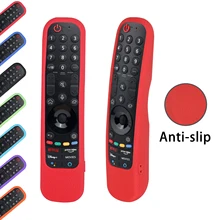 Colorful Silicone Case Cover for LG MR21GA MR21N MR21GC Remote Control Cover For LG OLED TV Magic Remote MR21GA