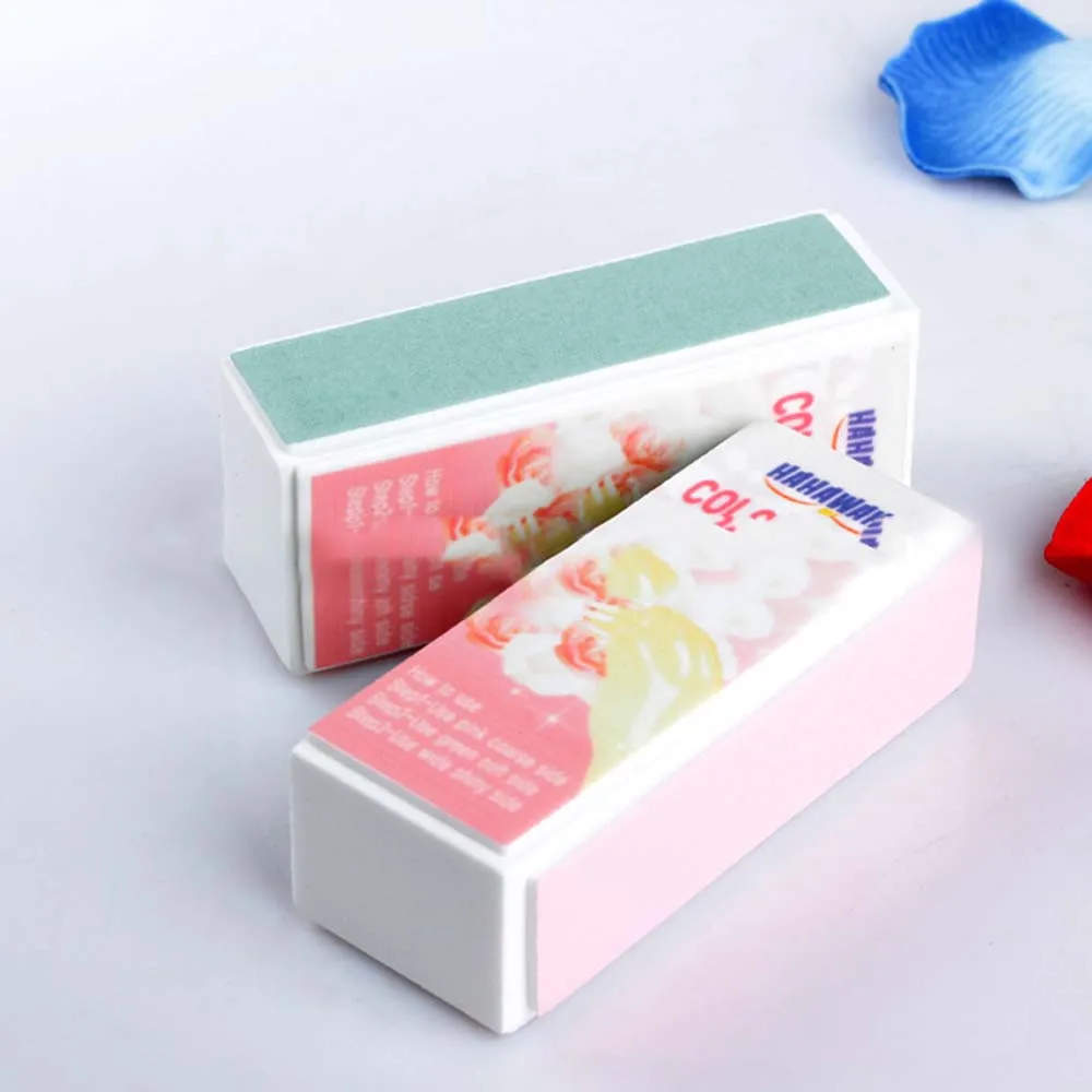 4 шт пилочка для ногтей буферный блок форма пилка УФ гель белый лак Маникюр