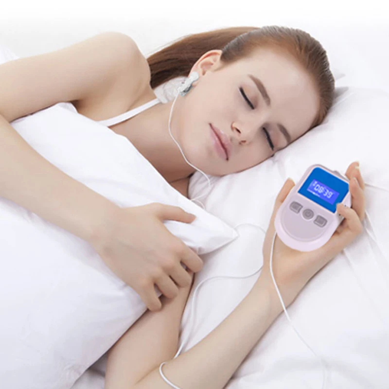 Cranial Electrotherapy Stimulator Therapy Sleep Aid Help Sleepless Insomnia Anxiety Depression Migraine Headache Relief Device | Красота и