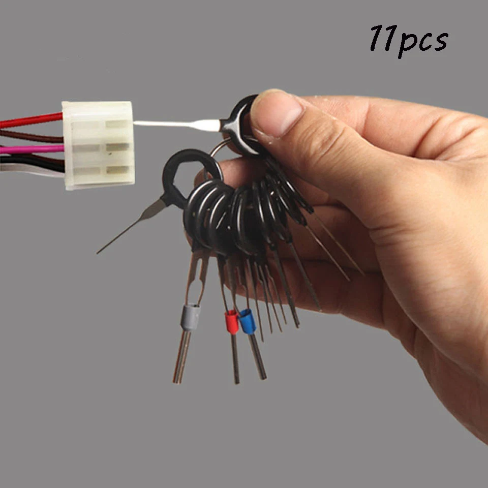 11 шт./компл. Инструменты для удаления клемм набор обжимных соединителей