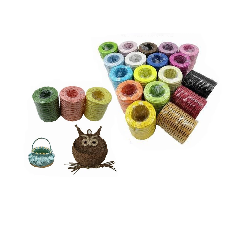 Новый Простой DIY ремесло поставщик железной проволоки Papper резьба 50 метров/рулон |