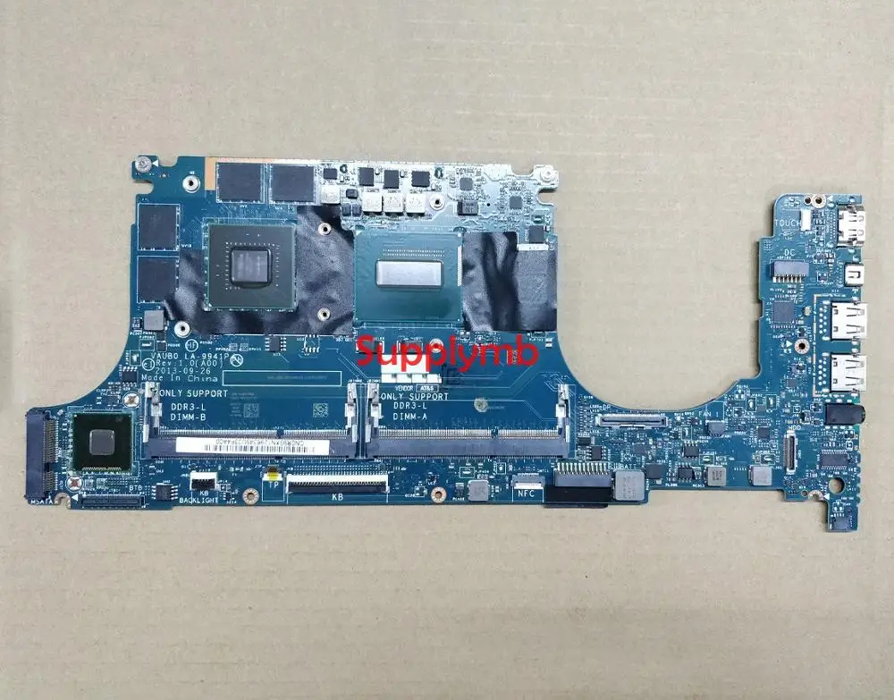 

CN-0T37HN 0T37HN T37HN VAUB0 LA-9941P w i7-4712HQ CPU GT750M GPU for Dell XPS 15 9530 NoteBook PC Laptop Motherboard Tested