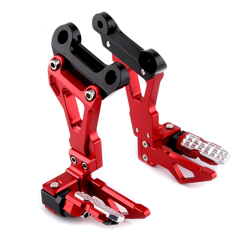 Задние комплекты для мотоцикла с ЧПУ из алюминиевого сплава подставка ног