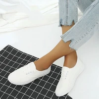 spring loafers canvas shoe sneakers for women shoes breathable womens casual shoes lace up solid color woman shoes 35 41