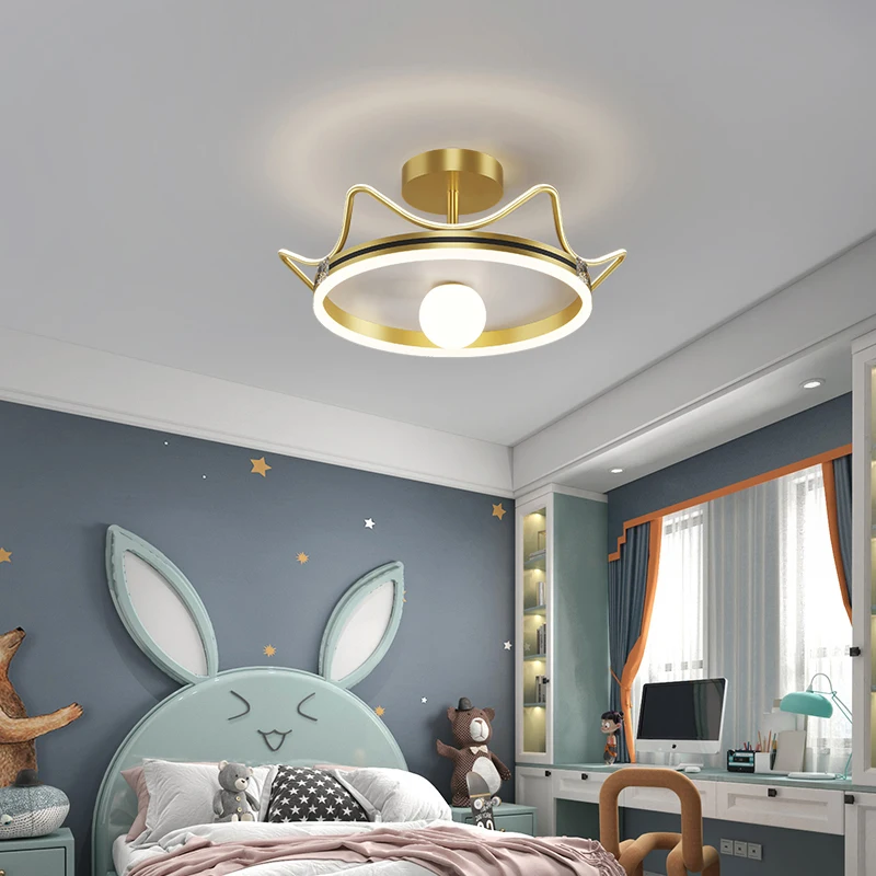 Современная Потолочная люстра с регулируемой яркостью светодиодная лампа для