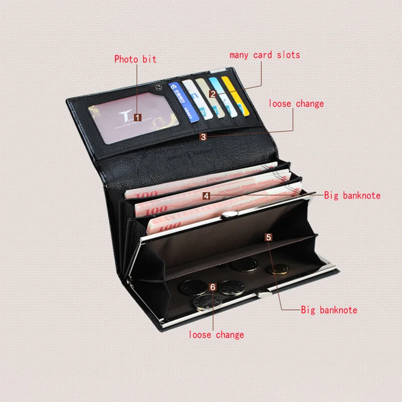 Женские кошельки модные дамские сумочки с ремешком на запястье длинная сумка из