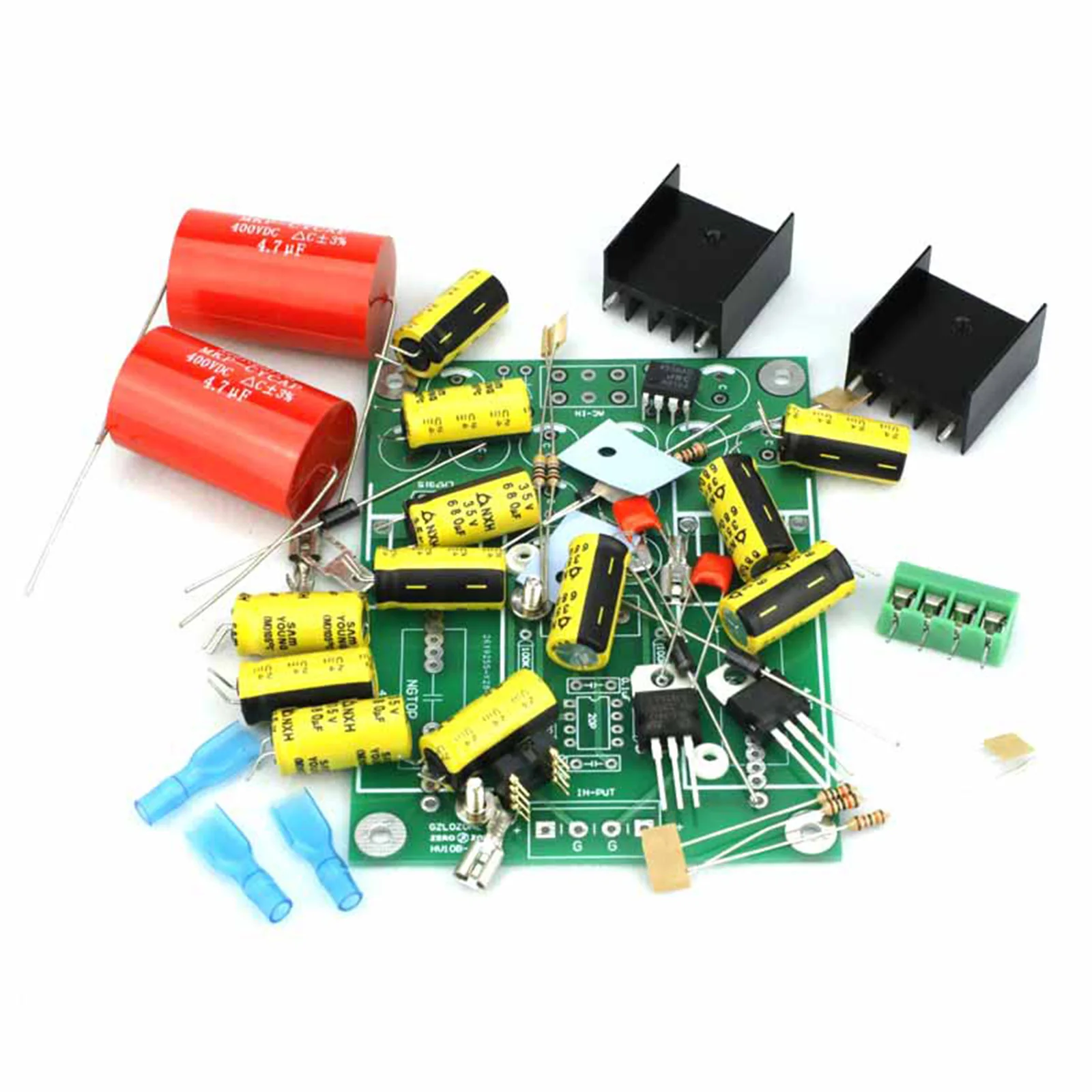 Наборы DIY HV10B усилитель для наушников собранная плата база на цепи RA1(версия переменного тока