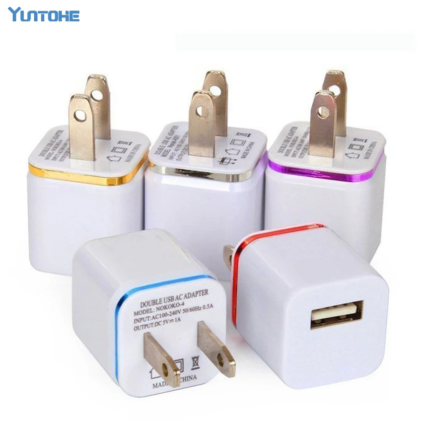 Универсальное зарядное устройство USB 5 в 1 а 50 шт.|travel wall charger|us chargerwall charger |