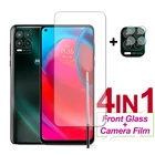 Закаленное стекло 4 в 1 для Motorola Moto G Stylus 5G, защитная пленка для экрана камеры телефона, стекло Moto G Stylus 5G
