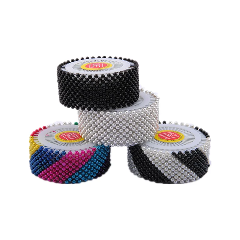 

480 PCS Colorful Beaded Fixed Pearly Pin Positioning Pin Garment Vertical Cutting Pin Large Size Setting