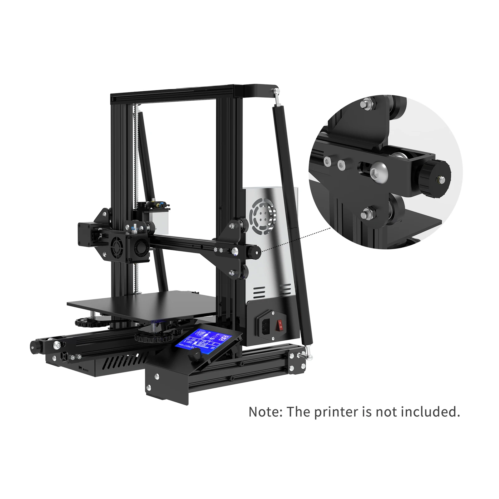 Creality 3D-принтеры Запчасти синхронное колесо натяжное устройство для оси X
