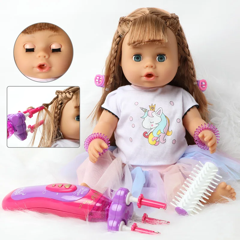 18 дюймов силиконовая кукла-Реборн 46 см водонепроницаемый Реалистичный