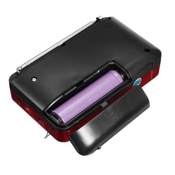 Портативный мини-радиоприемник K11 перезаряжаемый цифровой FM USB TF MP3-плеер динамик