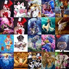 5d diy Алмазная картина, вышитая картина с животными, картина с рисунком из алмазов