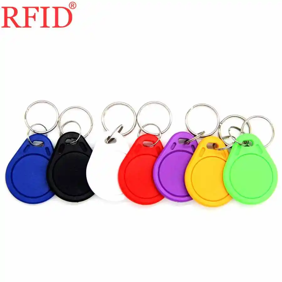 UID S50 1K 13 56 МГц перезаписываемый сменный брелок NFC RFID Бесконтактный ключ с кольцом