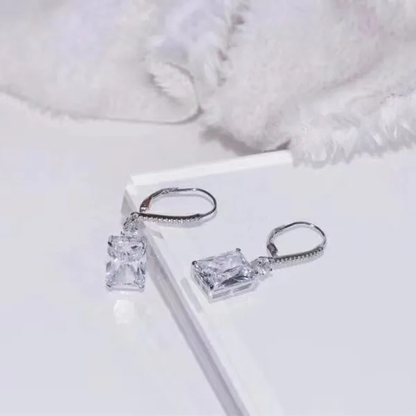 Дизайнерские вечерние ные ювелирные изделия из стерлингового серебра 925 пробы