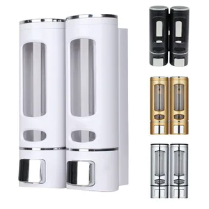 Дозатор для жидкого мыла, 400 мл, одинарныйдвойной, настенный