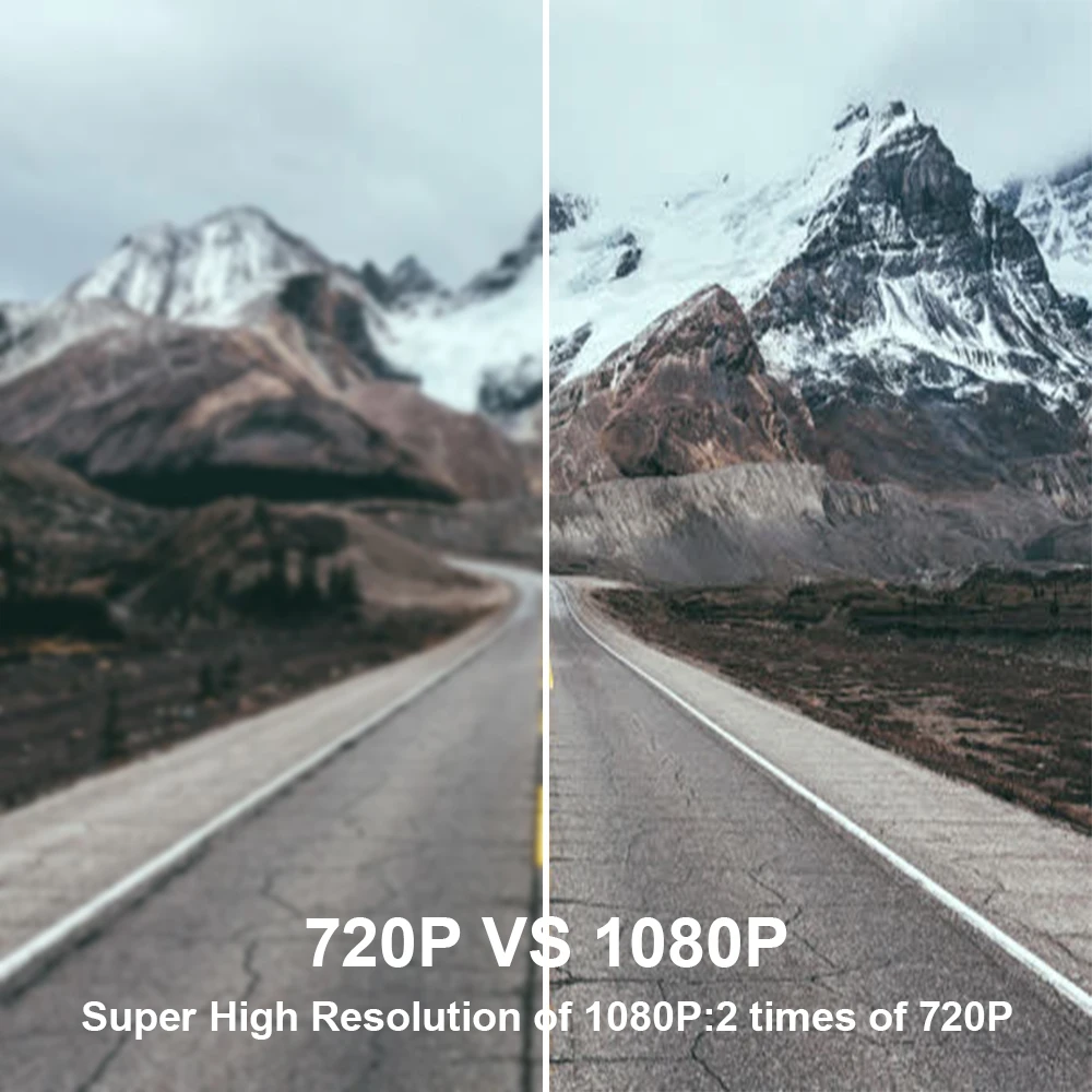 Видеорегистраторы камера заднего вида Dash Cam 1080P Full HD видео Регистраторы Ночное
