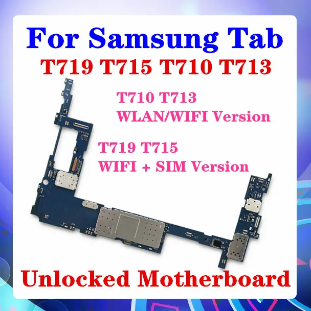 Для Samsung Galaxy Tab S2 T719 T715 T710 T713 материнская плата Android WIFI/WLAN версия WIFI + Поддержка