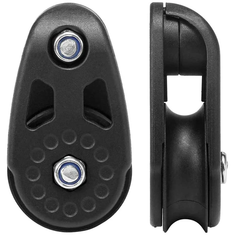 

Kayak Pulley Kit,Heavy Duty Kayak Slide Rail Anchor Trolley Kit Pulley Blocks Sheave for Kayak Canoe Boat - 2 Pack