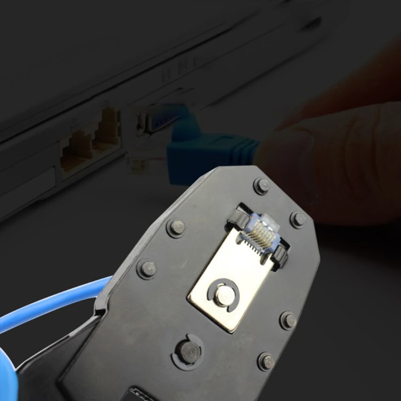 

DIY Professional Wire Stripper Crimping Tool Useful Wire Stripper Lan Cable Pilers for Internet Useful Cable Cutter