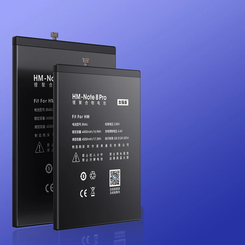 Аккумулятор NOHON для Xiaomi сменная батарея BM4J BN46 BN4A BN45 BN31 BN43 BN41 BM46 BM45 BM47 BN30 BP41 Redmi Note 8 7